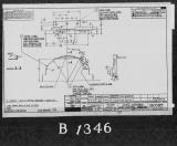Manufacturer's drawing for Lockheed Corporation P-38 Lightning. Drawing number 190095