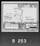 Manufacturer's drawing for Boeing Aircraft Corporation B-17 Flying Fortress. Drawing number 1-20047