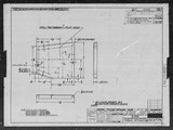 Manufacturer's drawing for North American Aviation B-25 Mitchell Bomber. Drawing number 108-317174