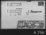 Manufacturer's drawing for Chance Vought F4U Corsair. Drawing number 10734