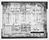 Manufacturer's drawing for Boeing Aircraft Corporation B-17 Flying Fortress. Drawing number 21-6128