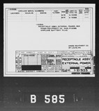 Manufacturer's drawing for Boeing Aircraft Corporation B-17 Flying Fortress. Drawing number 1-21933