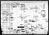 Manufacturer's drawing for North American Aviation B-25 Mitchell Bomber. Drawing number 108-31107