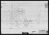 Manufacturer's drawing for North American Aviation B-25 Mitchell Bomber. Drawing number 98-53435