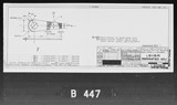 Manufacturer's drawing for Boeing Aircraft Corporation B-17 Flying Fortress. Drawing number 1-21069