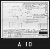 Manufacturer's drawing for North American Aviation P-51 Mustang. Drawing number 19-53612