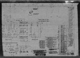 Manufacturer's drawing for North American Aviation B-25 Mitchell Bomber. Drawing number 108-541080