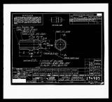 Manufacturer's drawing for Lockheed Corporation P-38 Lightning. Drawing number 194985