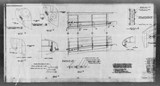 Manufacturer's drawing for North American Aviation B-25 Mitchell Bomber. Drawing number 98-51025