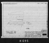 Manufacturer's drawing for North American Aviation B-25 Mitchell Bomber. Drawing number 108-113279