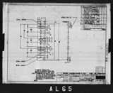 Manufacturer's drawing for North American Aviation B-25 Mitchell Bomber. Drawing number 98-54726