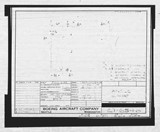 Manufacturer's drawing for Boeing Aircraft Corporation B-17 Flying Fortress. Drawing number 21-6546