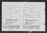 Manufacturer's drawing for North American Aviation B-25 Mitchell Bomber. Drawing number 6E11 6E12