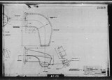 Manufacturer's drawing for North American Aviation B-25 Mitchell Bomber. Drawing number 98-53556