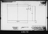 Manufacturer's drawing for North American Aviation B-25 Mitchell Bomber. Drawing number 98-62416