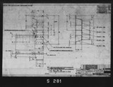 Manufacturer's drawing for North American Aviation B-25 Mitchell Bomber. Drawing number 98-61357