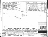 Manufacturer's drawing for North American Aviation P-51 Mustang. Drawing number 99-33588