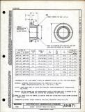 Manufacturer's drawing for Generic Parts - Aviation Standards. Drawing number an871