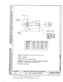 Manufacturer's drawing for Generic Parts - Aviation General Manuals. Drawing number AN3199