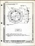 Manufacturer's drawing for Generic Parts - Aviation Standards. Drawing number an872