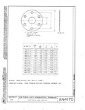 Manufacturer's drawing for Generic Parts - Aviation General Manuals. Drawing number AN4170