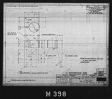 Manufacturer's drawing for North American Aviation B-25 Mitchell Bomber. Drawing number 98-47151