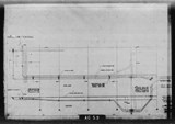 Manufacturer's drawing for North American Aviation B-25 Mitchell Bomber. Drawing number 98-58014
