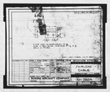 Manufacturer's drawing for Boeing Aircraft Corporation B-17 Flying Fortress. Drawing number 41-7854