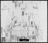 Manufacturer's drawing for Lockheed Corporation P-38 Lightning. Drawing number 200493