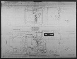 Manufacturer's drawing for Chance Vought F4U Corsair. Drawing number 40300