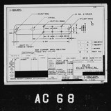Manufacturer's drawing for Boeing Aircraft Corporation B-17 Flying Fortress. Drawing number 1-18685