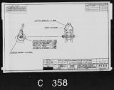 Manufacturer's drawing for Lockheed Corporation P-38 Lightning. Drawing number 197301