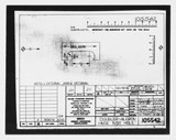 Manufacturer's drawing for Beechcraft AT-10 Wichita - Private. Drawing number 105542