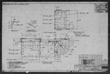 Manufacturer's drawing for North American Aviation B-25 Mitchell Bomber. Drawing number 98-61190