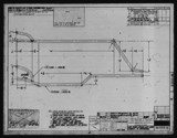 Manufacturer's drawing for North American Aviation B-25 Mitchell Bomber. Drawing number 98-53936