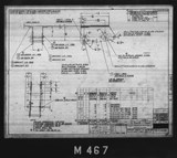 Manufacturer's drawing for North American Aviation B-25 Mitchell Bomber. Drawing number 98-52498