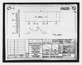 Manufacturer's drawing for Beechcraft AT-10 Wichita - Private. Drawing number 106135
