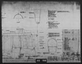 Manufacturer's drawing for Chance Vought F4U Corsair. Drawing number 33109