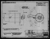 Manufacturer's drawing for North American Aviation B-25 Mitchell Bomber. Drawing number 98-34171