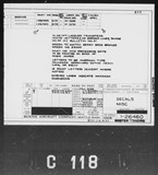 Manufacturer's drawing for Boeing Aircraft Corporation B-17 Flying Fortress. Drawing number 1-26460