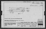 Manufacturer's drawing for North American Aviation B-25 Mitchell Bomber. Drawing number 98-730118