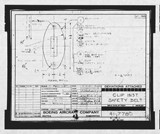 Manufacturer's drawing for Boeing Aircraft Corporation B-17 Flying Fortress. Drawing number 41-7780