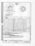 Manufacturer's drawing for Generic Parts - Aviation General Manuals. Drawing number AN805
