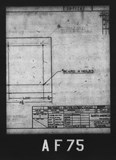 Manufacturer's drawing for North American Aviation B-25 Mitchell Bomber. Drawing number 98-71247