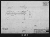 Manufacturer's drawing for North American Aviation B-25 Mitchell Bomber. Drawing number 108-123170