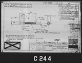 Manufacturer's drawing for North American Aviation P-51 Mustang. Drawing number 106-61031
