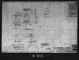 Manufacturer's drawing for North American Aviation B-25 Mitchell Bomber. Drawing number 98-62450