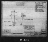 Manufacturer's drawing for North American Aviation B-25 Mitchell Bomber. Drawing number 98-48902