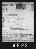 Manufacturer's drawing for North American Aviation B-25 Mitchell Bomber. Drawing number 63-62032