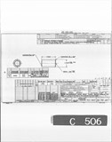 Manufacturer's drawing for Bell Aircraft P-39 Airacobra. Drawing number 33-741-100